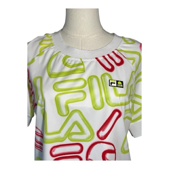 🆕 NWT Fila women’s VR46 Riders Academy cropped t-shirt | size M - Picture 2 of 8